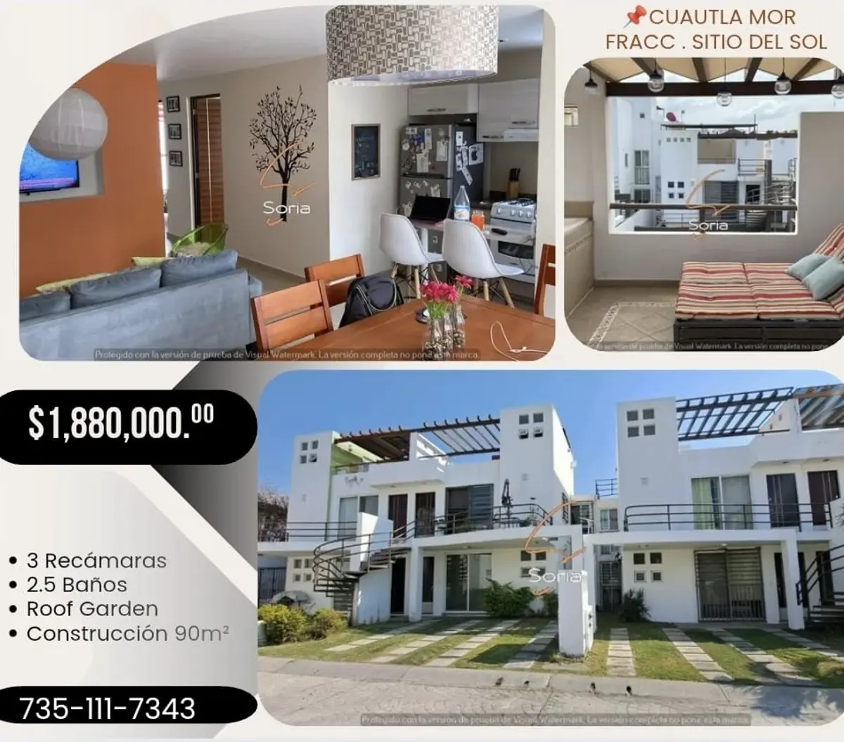 Departamento en venta en Sitio del Sol, Cuautla — foto 1 de 16