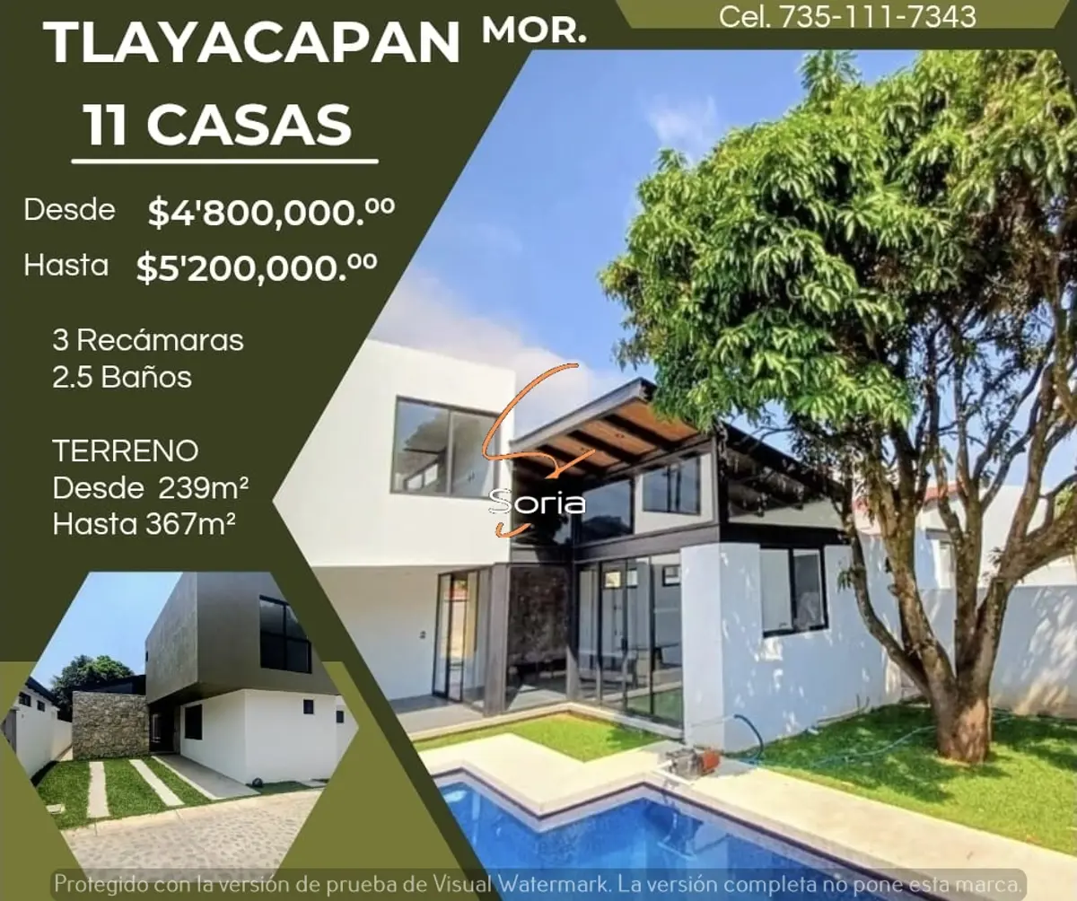 Casa en venta en Tlayacapan Centro, Tlayacapan — foto 1 de 10