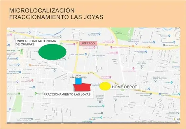 Terreno en venta en La Joyas, Tuxtla Gutiérrez — foto 2 de 7
