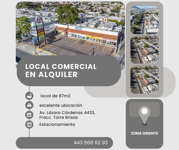 Local Comercial en Renta – Torre Brisas, Monterrey, N.L.