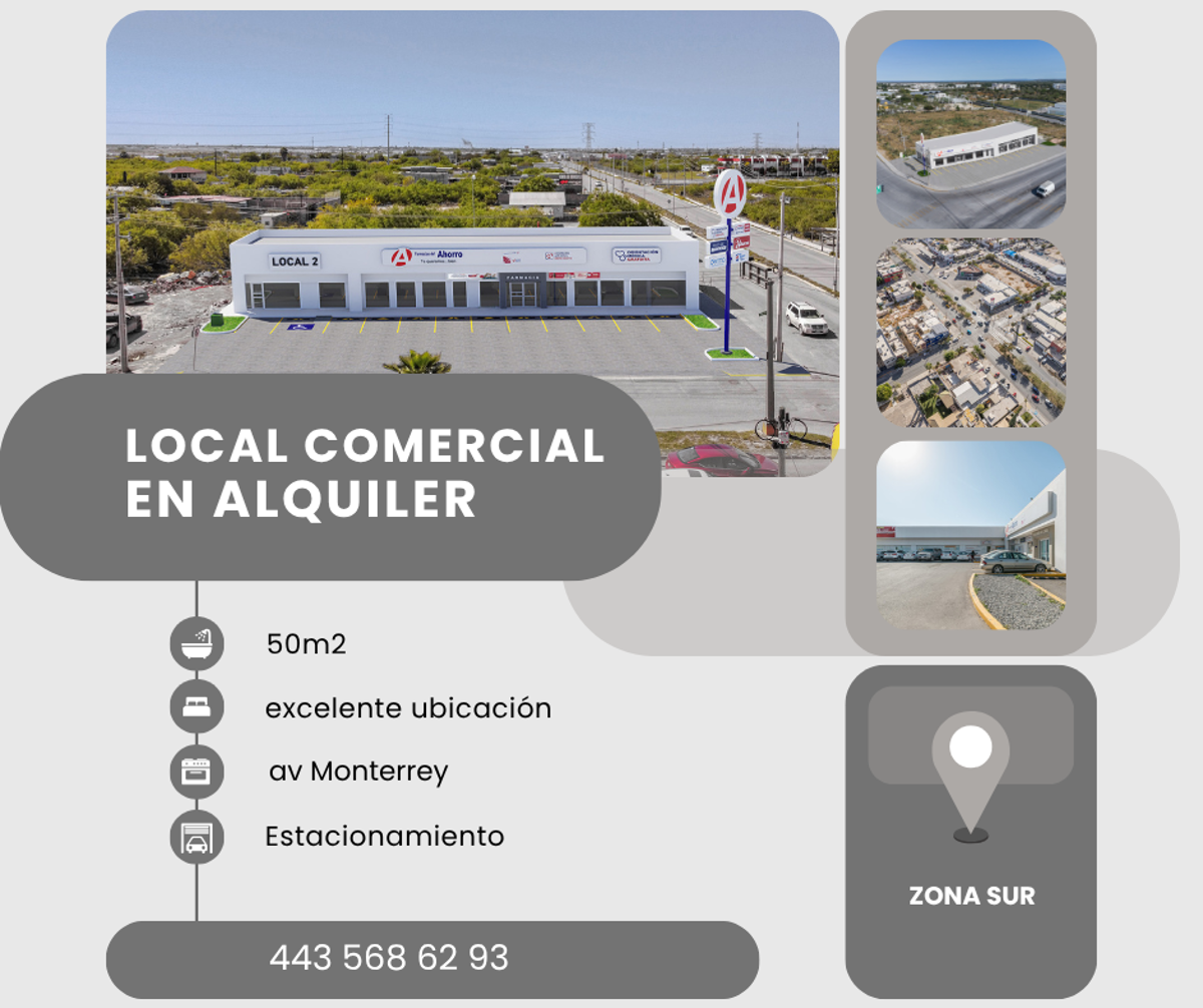 Local en renta en Los Encinos, Nuevo Laredo — foto 1 de 3