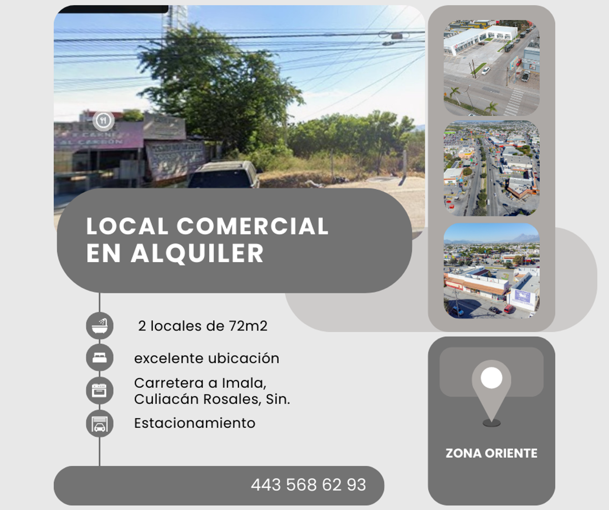 Local en renta en Maralago, Culiacán — foto 1 de 3