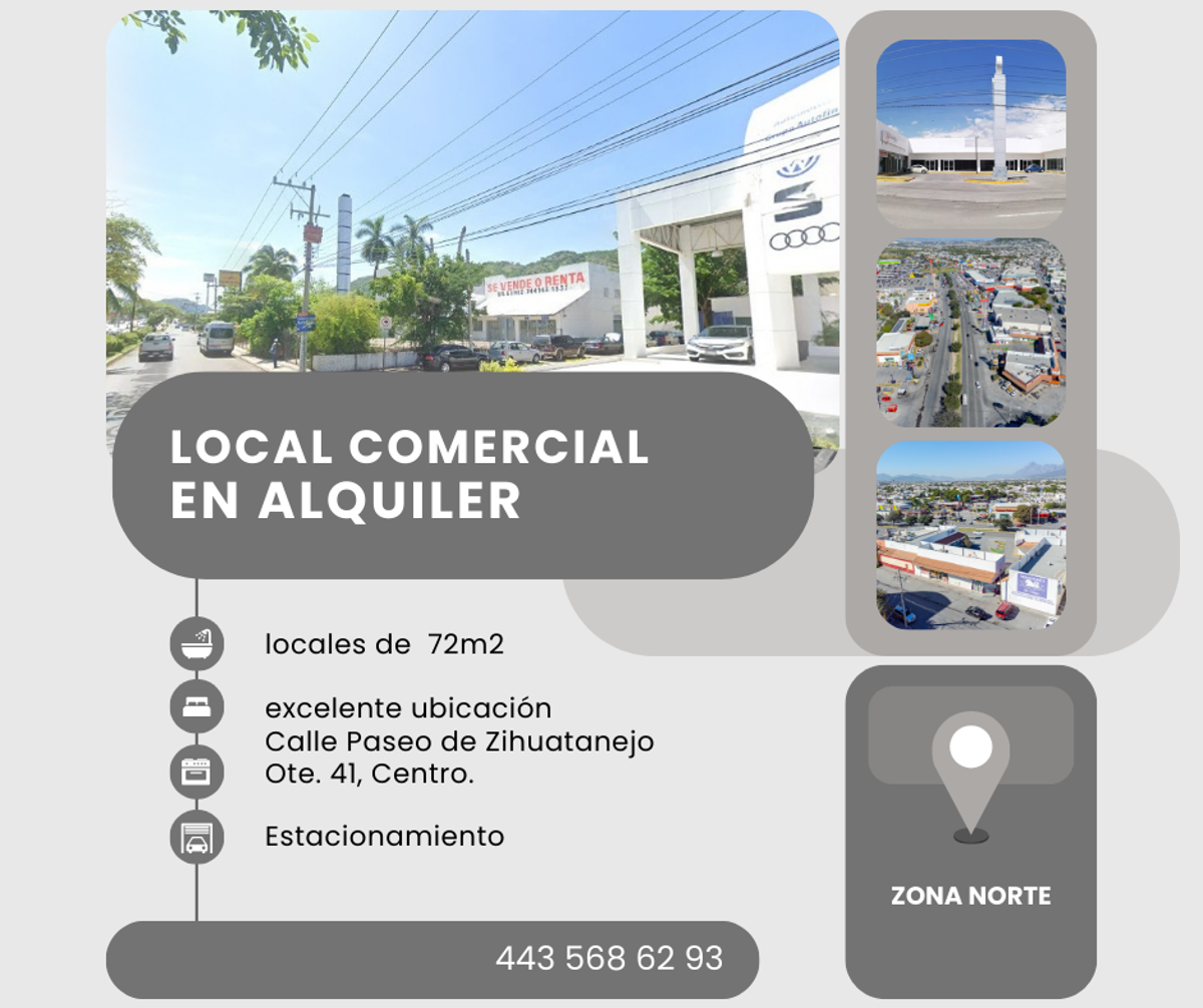 Local en renta en Zihuatanejo Centro, Zihuatanejo de Azueta — foto 1 de 3