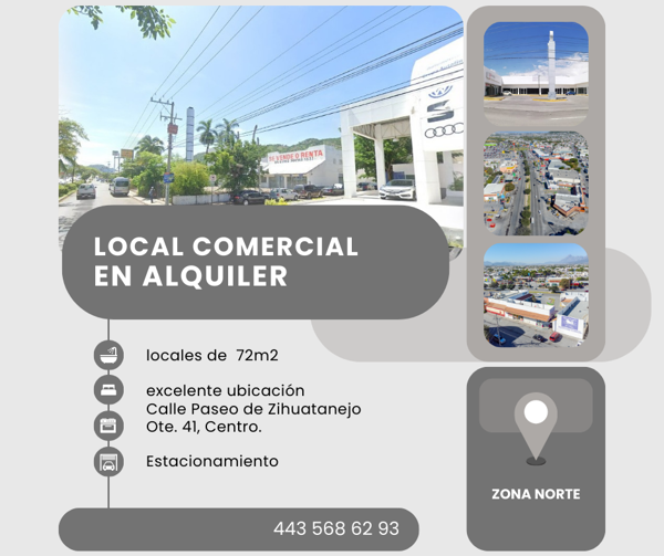 ocal Comercial en Renta – Centro de Zihuatanejo, Gro.