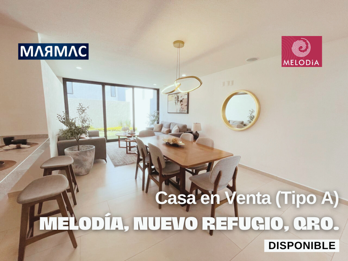 Casa Modelo A en Venta | MELODÍA (Nuevo Refugio) | Querétaro, Qro, Casa Modelo A en Venta | MELODÍA (Nuevo Refugio) | Querétaro, Qro,