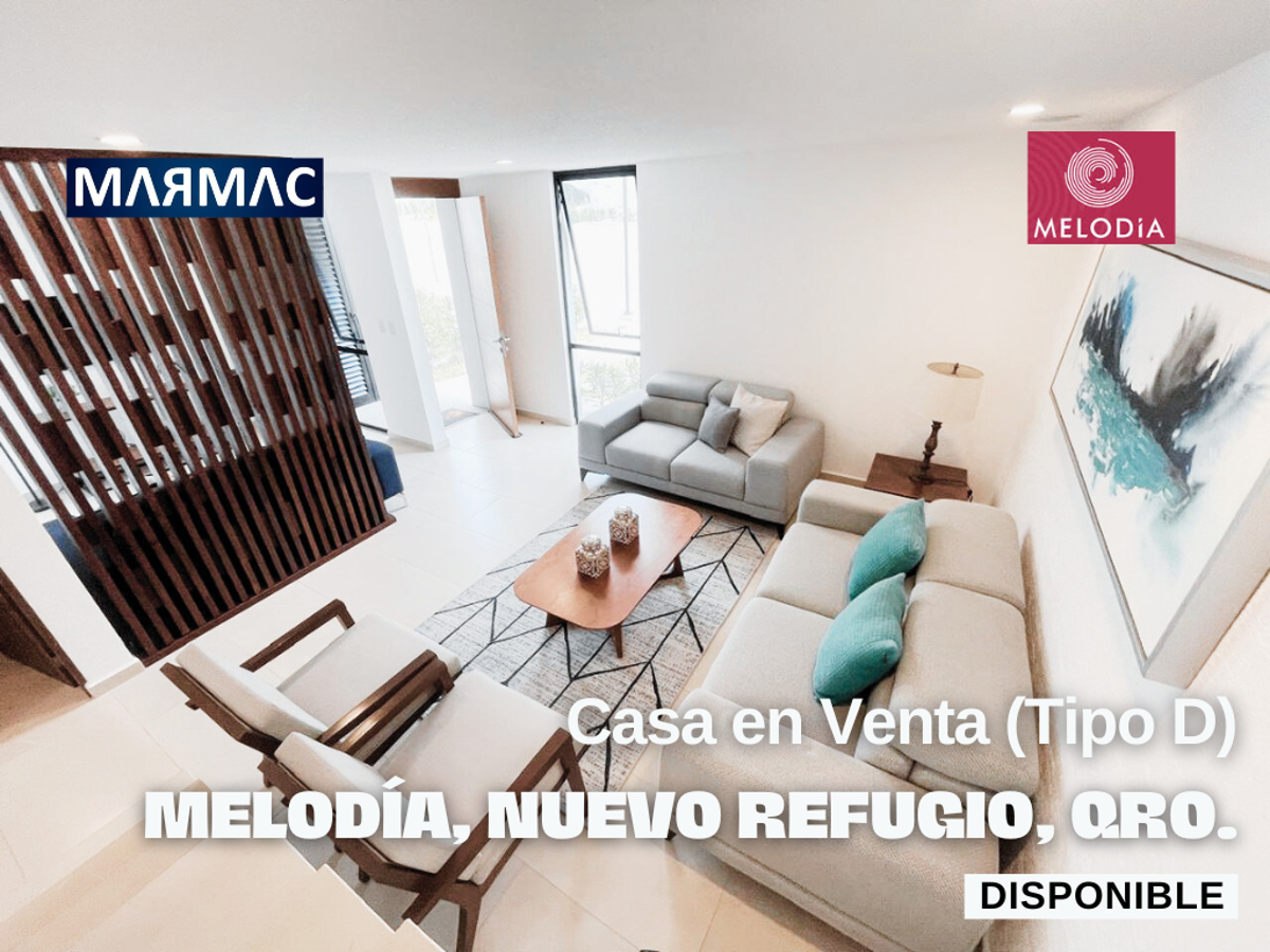 Casa Modelo D en Venta | MELODÍA (Nuevo Refugio) | Querétaro, Qro, Casa Modelo D en Venta | MELODÍA (Nuevo Refugio) | Querétaro, Qro,