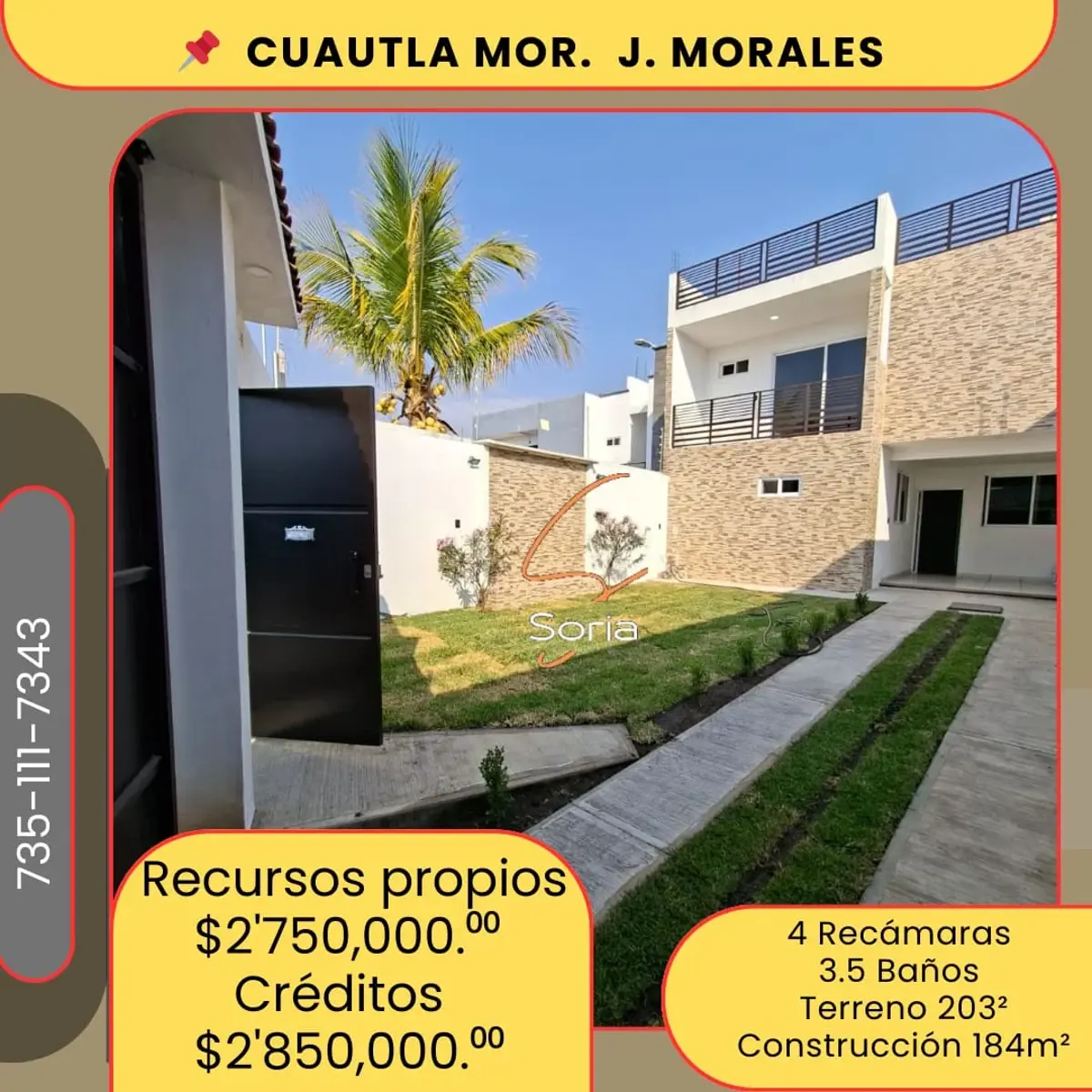 Casa en venta en Juan Morales, Yecapixtla — foto 1 de 14
