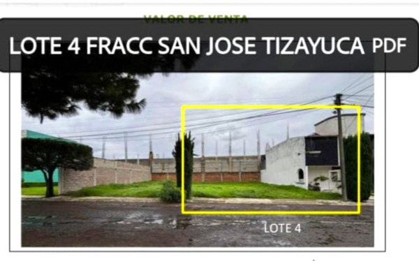 Terreno en venta en San José, Tizayuca — foto 3 de 6