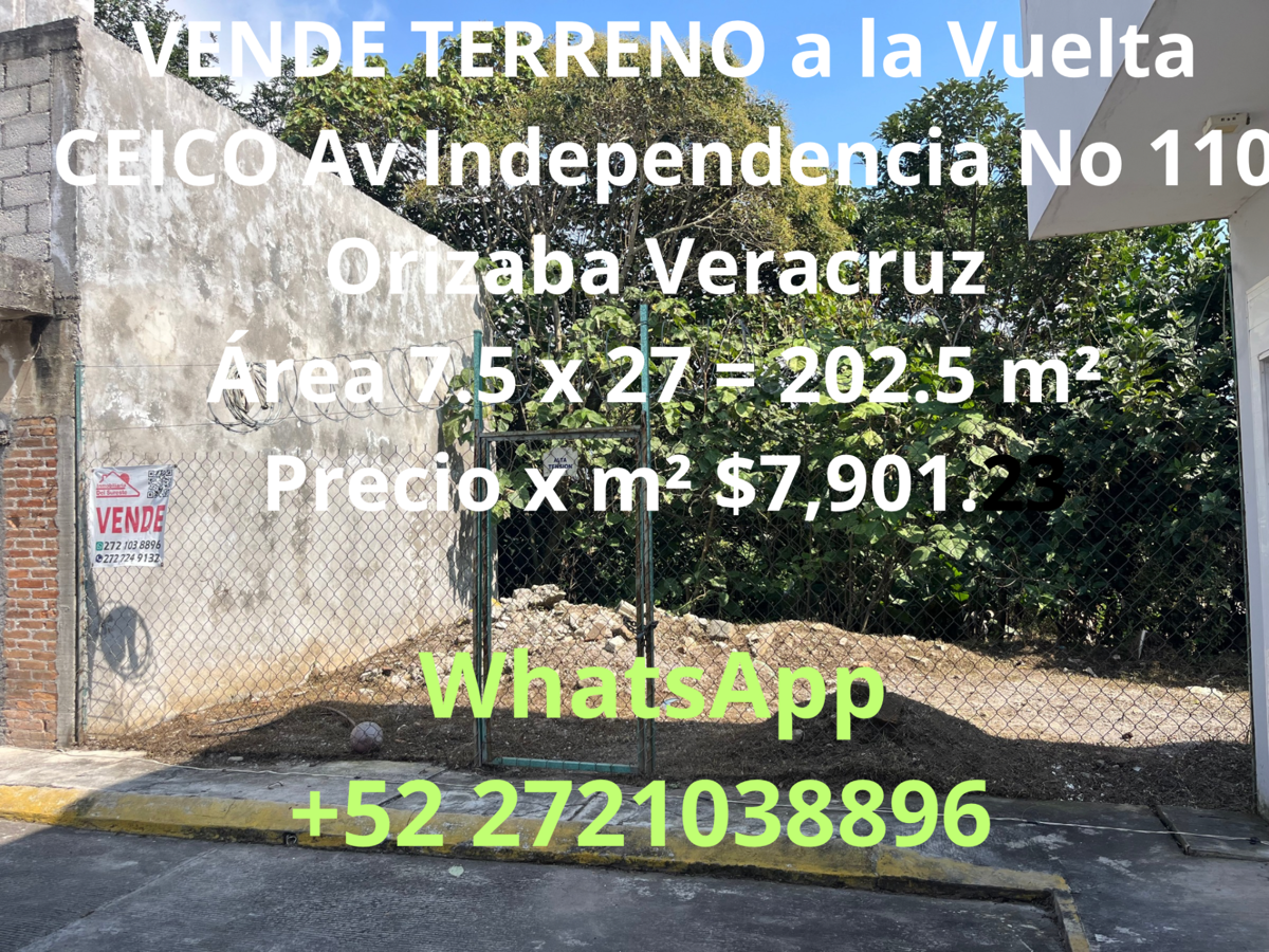 Terreno en venta en Rincon Chico, Orizaba — foto 1 de 11