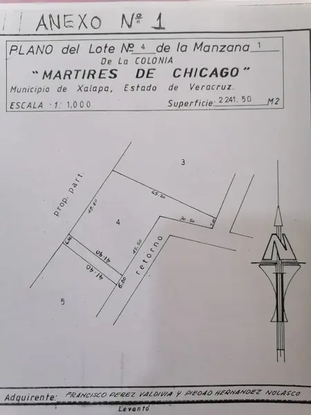 Terreno en venta en Mártires de Chicago, Xalapa — foto 3 de 11