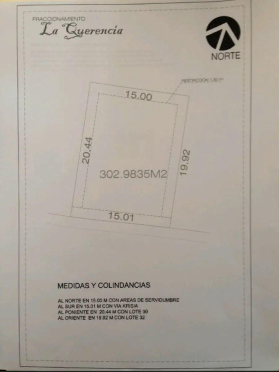 Terreno en venta en La Querencia, San Pedro Cholula — foto 1 de 5