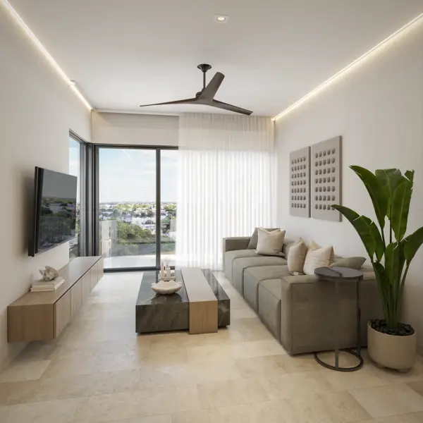 Departamento en venta en Campestre, Mérida — foto 3 de 9