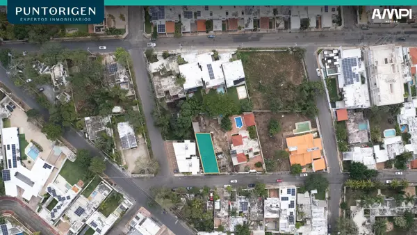 Terreno en venta en fraccionamiento montebello merida yucatan