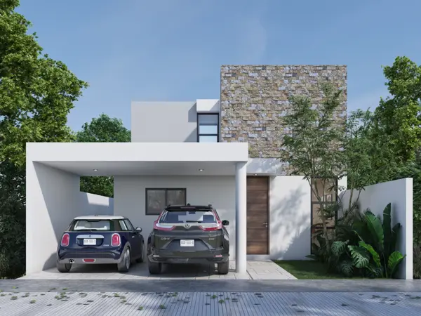 Casa en preventa con 3 habitaciones al norte de merida en conkal san diego kutz
