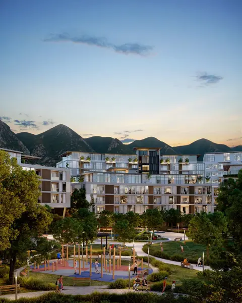 Departamento en venta en La Rioja Privada Residencial, Monterrey — foto 2 de 10