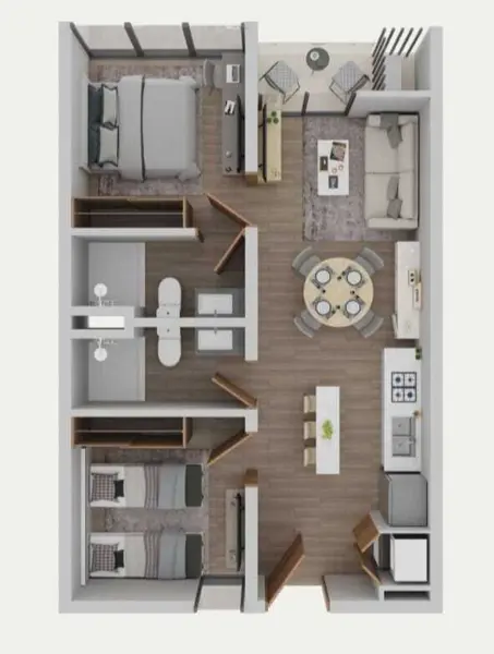 Departamento en venta en Burocratas Municipales, Monterrey — foto 2 de 4