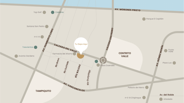 Departamento en venta en Del Valle, San Pedro Garza García — foto 2 de 3
