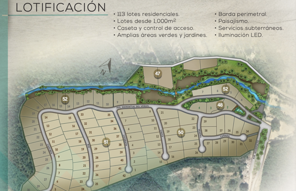 Terreno en venta en Manantial del Vergel, Santiago — foto 2 de 8