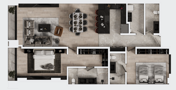 Departamento en venta en Del Valle, San Pedro Garza García — foto 2 de 11