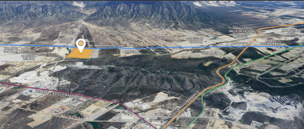 Terreno en venta en Valle de Lincoln, García — foto 3 de 3