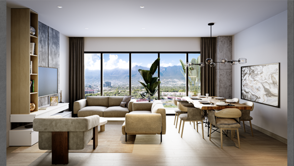 Departamento en venta en Cumbres del Valle, Monterrey — foto 2 de 7