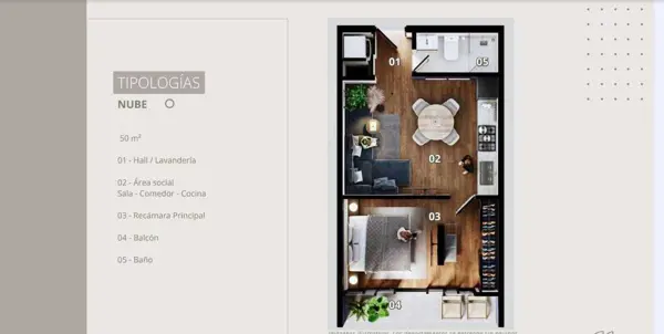 Departamento en venta en Ruiz Cortínes, Guadalupe — foto 3 de 16