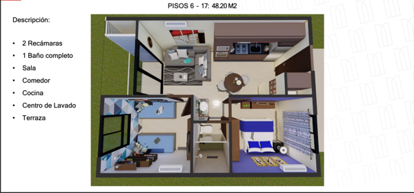 Departamento en venta en Ruíz Cortines, Monterrey — foto 2 de 5