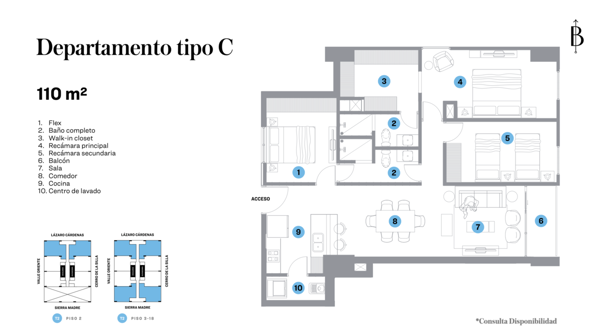 Departamento en venta en Alfonso Reyes, Monterrey — foto 3 de 9