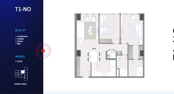 Departamento en venta en Monterrey Centro, Monterrey — foto 2 de 15