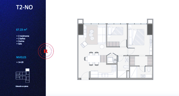 Departamento en venta en Monterrey Centro, Monterrey — foto 3 de 15