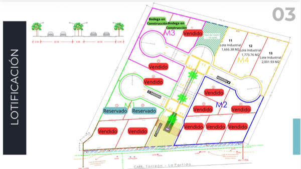 Terreno en venta en La Partida, Torreón — foto 3 de 5