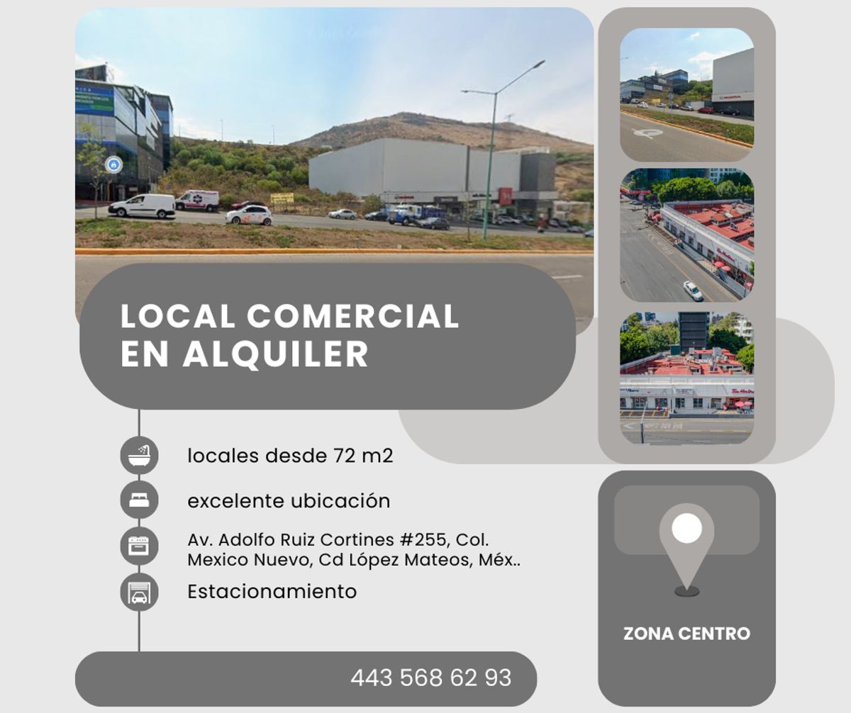 Local en renta en Mexico Nuevo, Atizapán de Zaragoza — foto 1 de 4