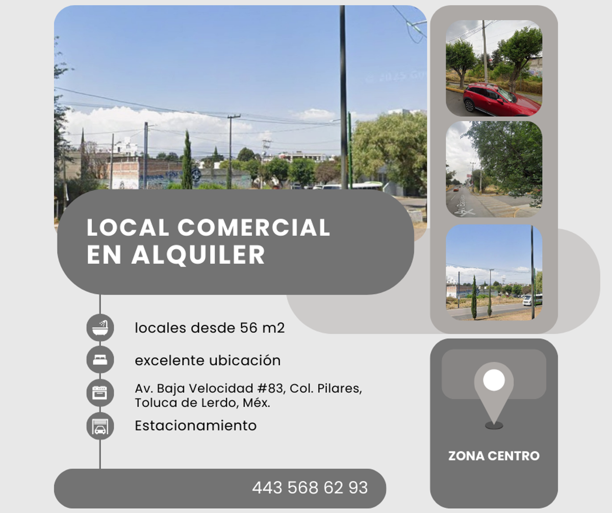 Local en renta en Pilares, Metepec — foto 1 de 5