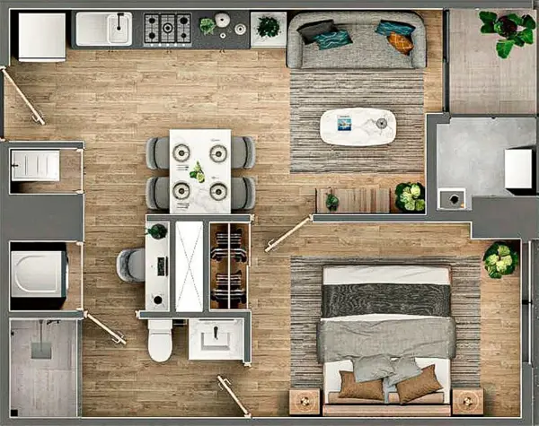 Departamento en venta en El Lechugal, Santa Catarina — foto 2 de 6