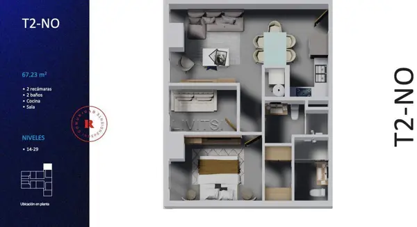 Departamento en venta en Centro, Monterrey — foto 2 de 9