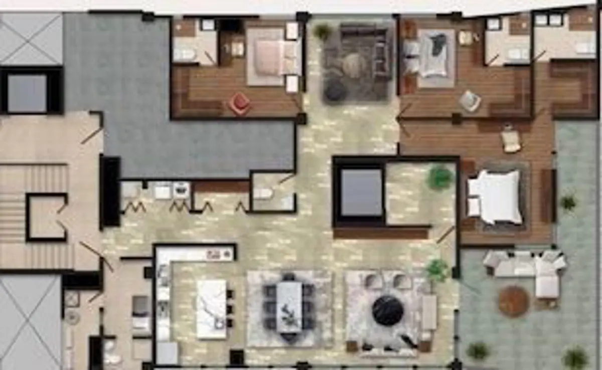 Departamento en venta en Contry, Monterrey — foto 1 de 8