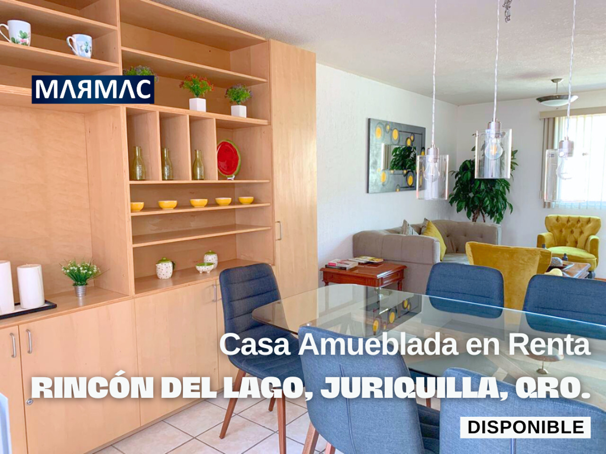 Casa Amueblada en Renta | Rincón del Lago, Juriquilla | Querétaro, Querétaro Casa Amueblada en Renta | Rincón del Lago, Juriquilla | Querétaro, Querétaro