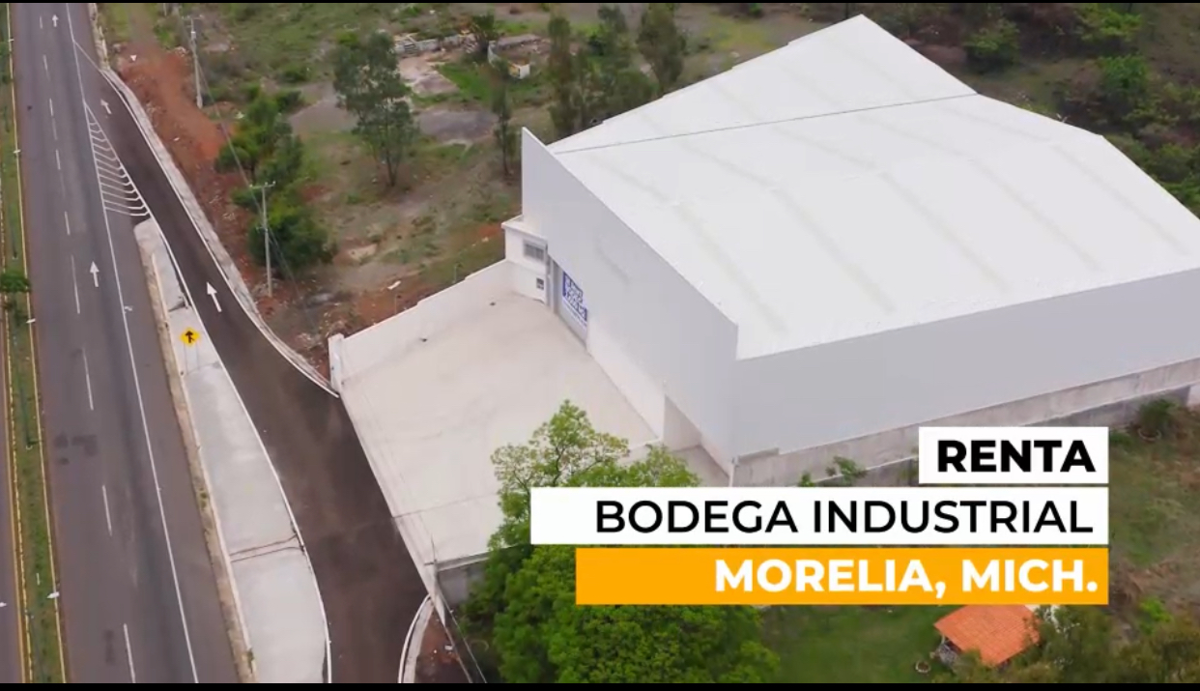 Bodega en renta en Villas del Pedregal, Morelia — foto 1 de 3