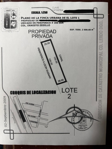 Terreno en venta en Lerdo Centro, Lerdo — foto 2 de 3