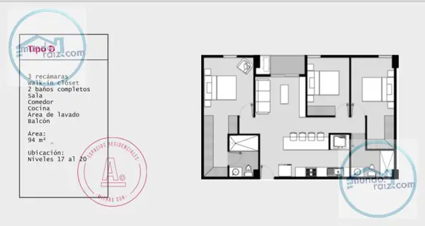 Departamento en venta en Mitras Sur, Monterrey — foto 2 de 13