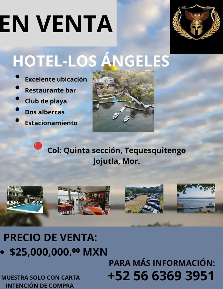 Hotel en venta en Tequesquitengo, Jojutla