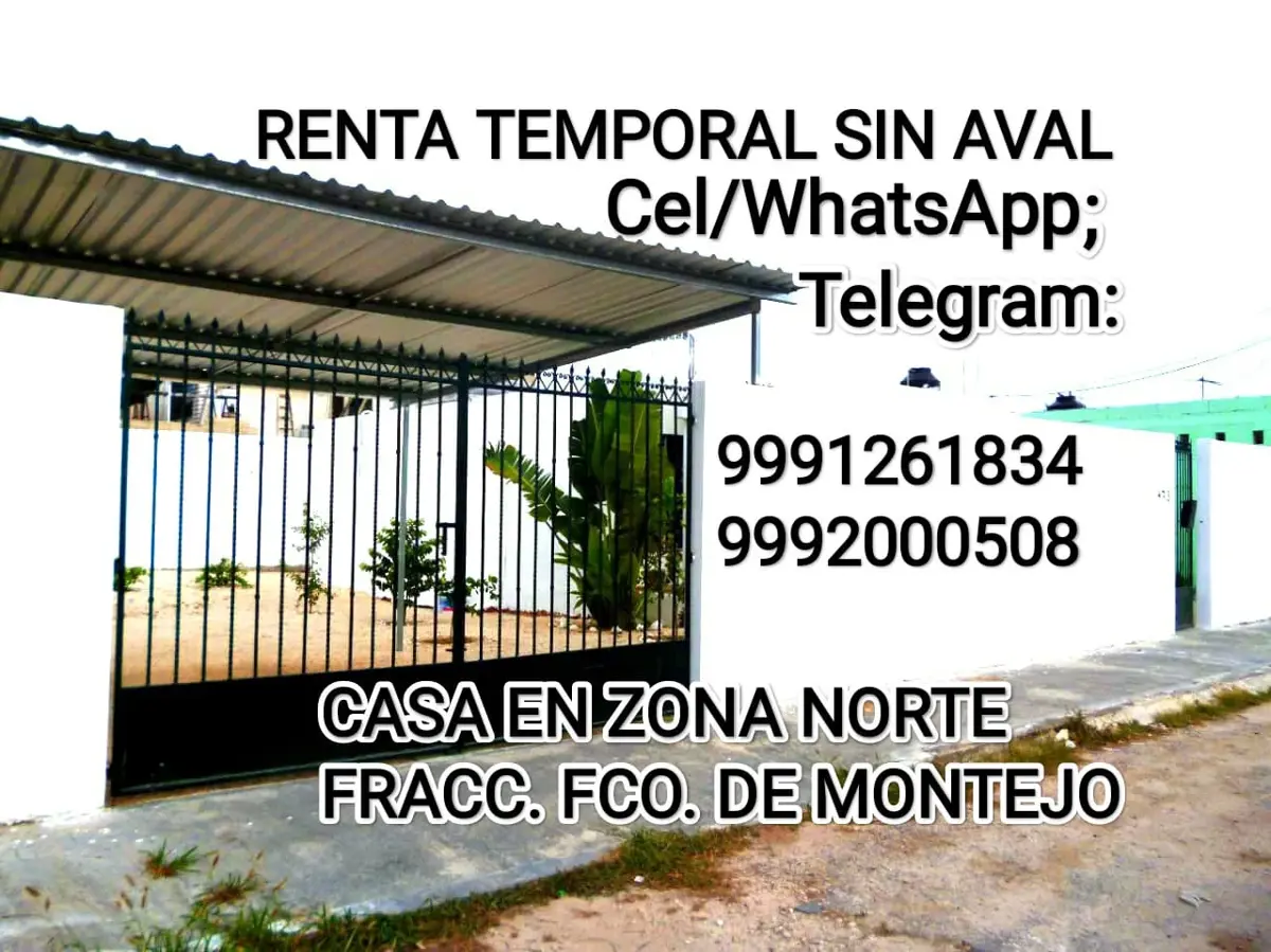 Casa en renta en Francisco de Montejo, Mérida — foto 1 de 13