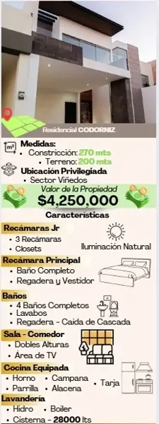 Casa en venta en Los Viñedos, Torreón — foto 3 de 3
