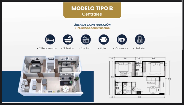 Departamento en venta en Real del Valle, Mazatlán — foto 3 de 7