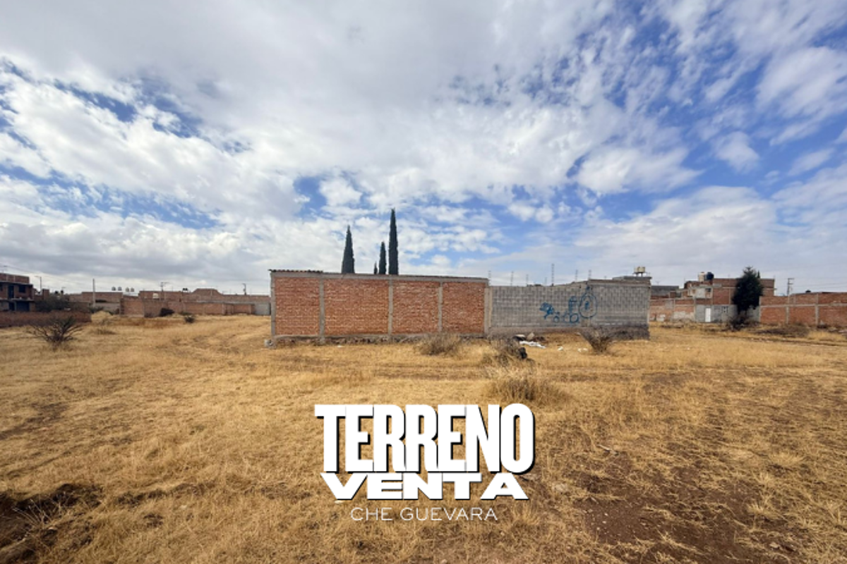 Vista 4 de Terreno Venta Guadalupe Zacatecas Colonia Che Guevara