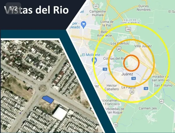 Terreno en venta en Colinas del Río, Juárez — foto 2 de 2