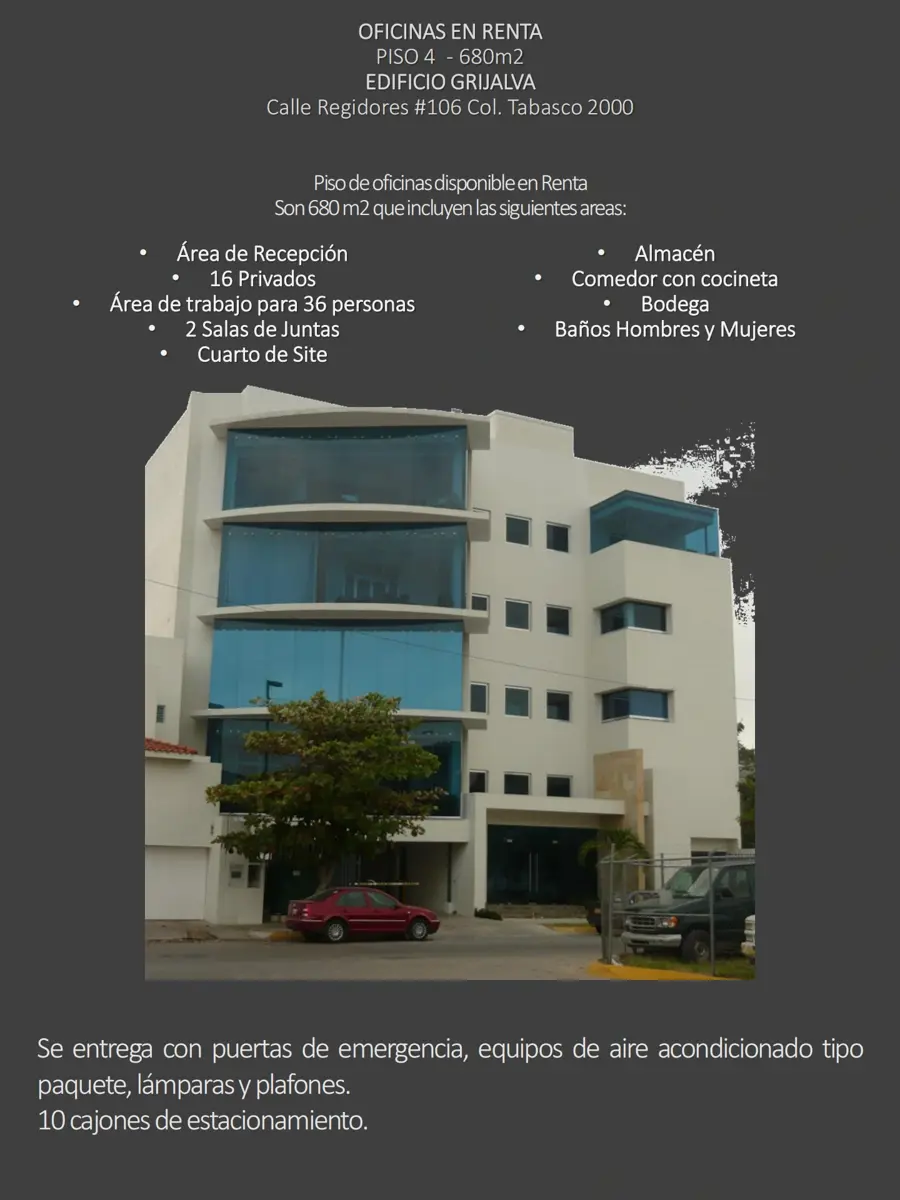 Edificio en renta en Galaxia/tabasco 2000, Centro — foto 1 de 9