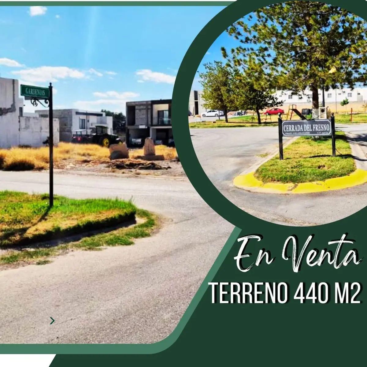 Terreno en venta en Los Arrayanes, Gómez Palacio, Dgo. Terreno en venta en Los Arrayanes, Gómez Palacio, Dgo.