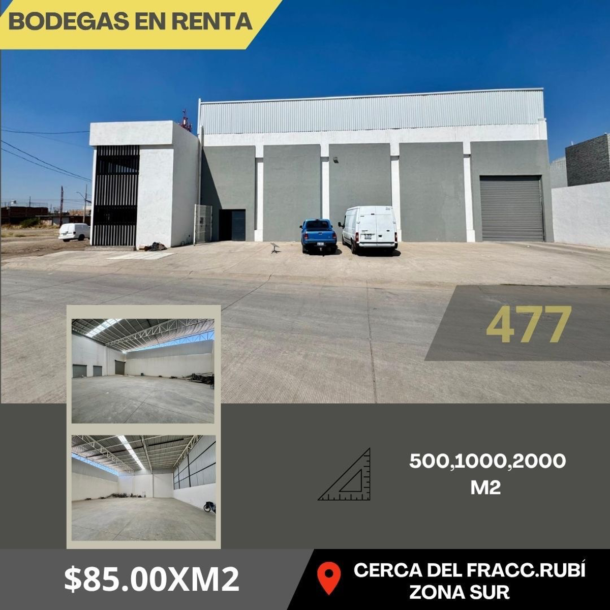 Bodega en renta en Villas de San Juan, León — foto 1 de 7