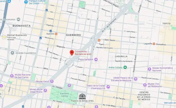 Departamento en venta en Guerrero, Cuauhtémoc — foto 3 de 9